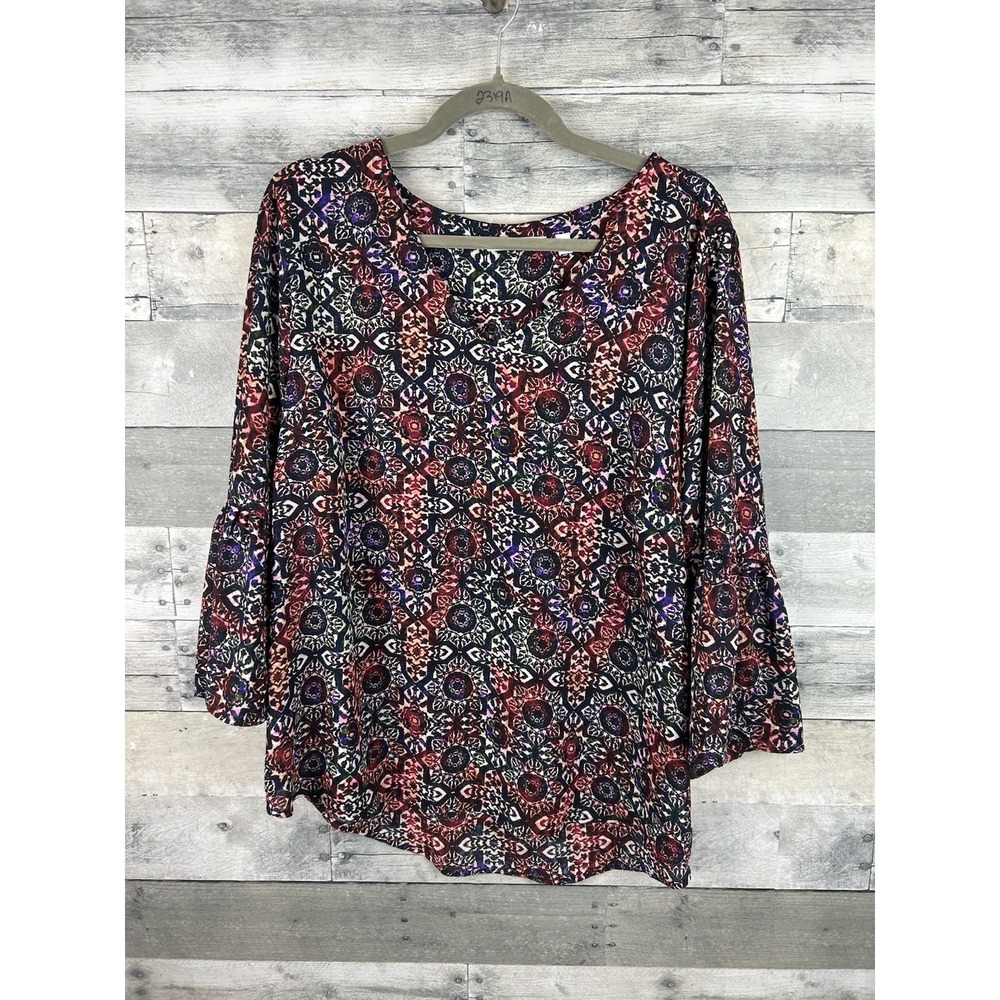 Notations XL Long Sleeve Blouse